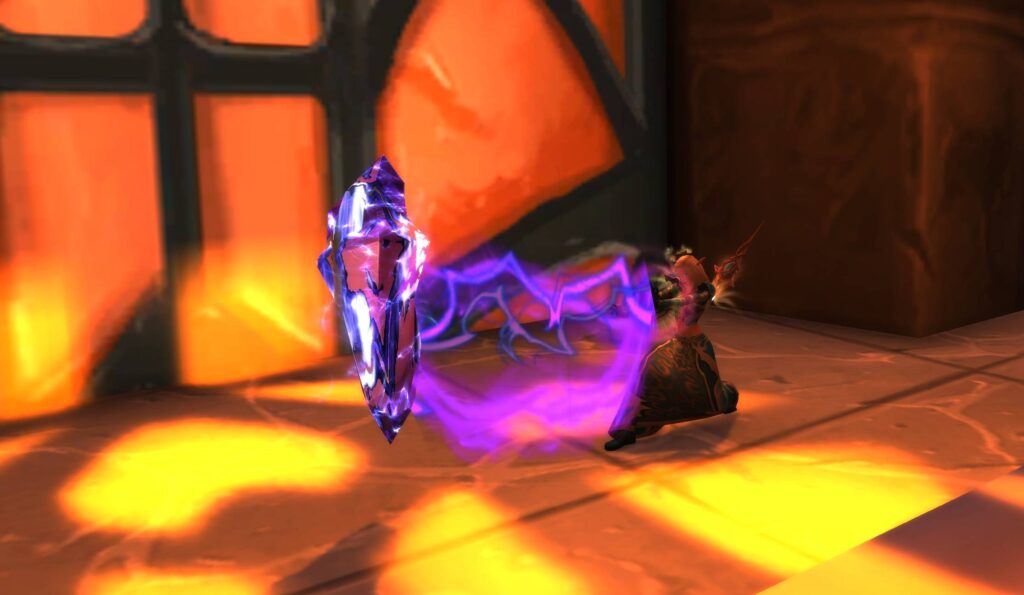 Locate and click the crystals scattered throughout Karazhan. For step-by-step guides, visit Gamer Choice and browse our in-game services to enhance your gameplay.