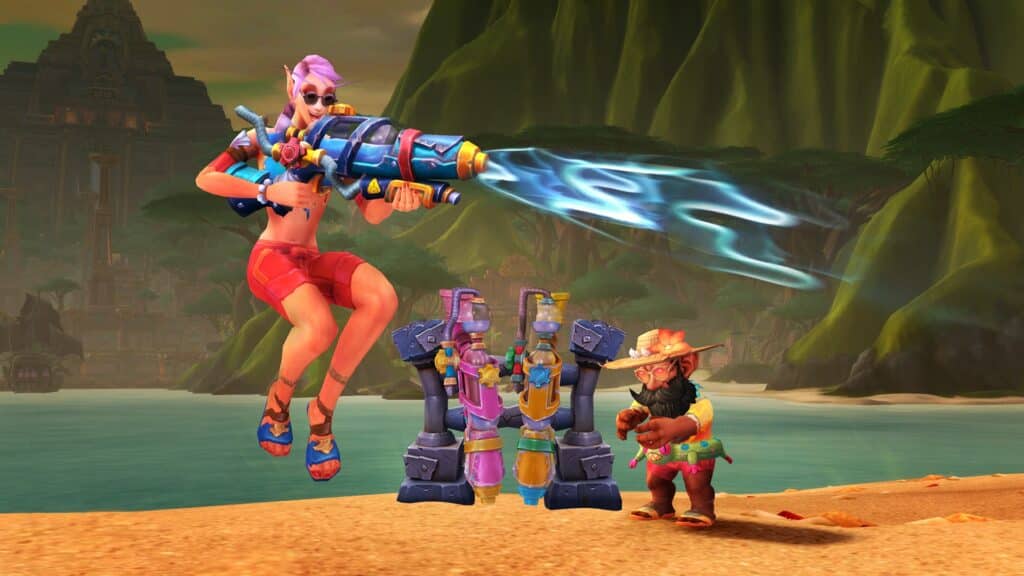 Join the summer celebration at June’s Trading Post in WoW! Unlock exclusive items like Marrlok and the Pearl Goblin Wave Shredder. For more information, visit Gamer Choice.