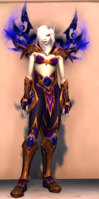 Void Elf in heritage Armor