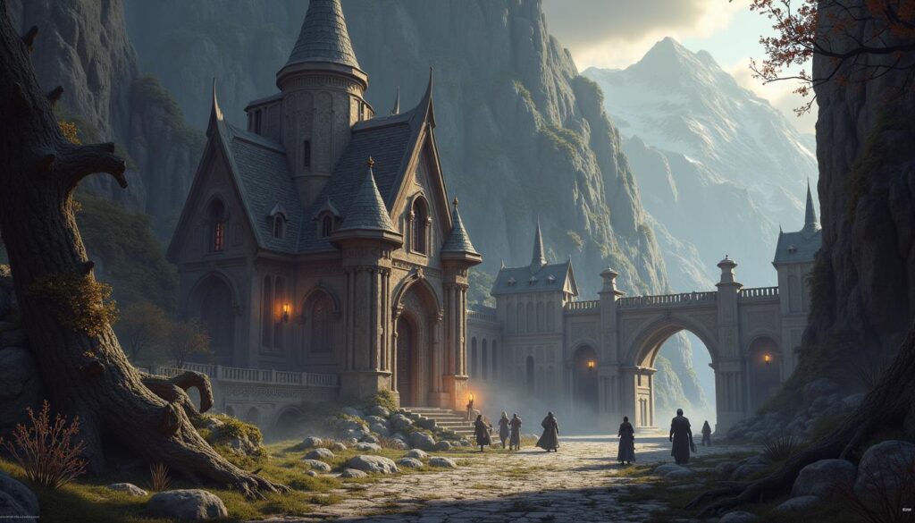 A castle in a mountainous region within The Elder Scrolls Online, where players can explore and utilize powerful ESO sets for their characters.

