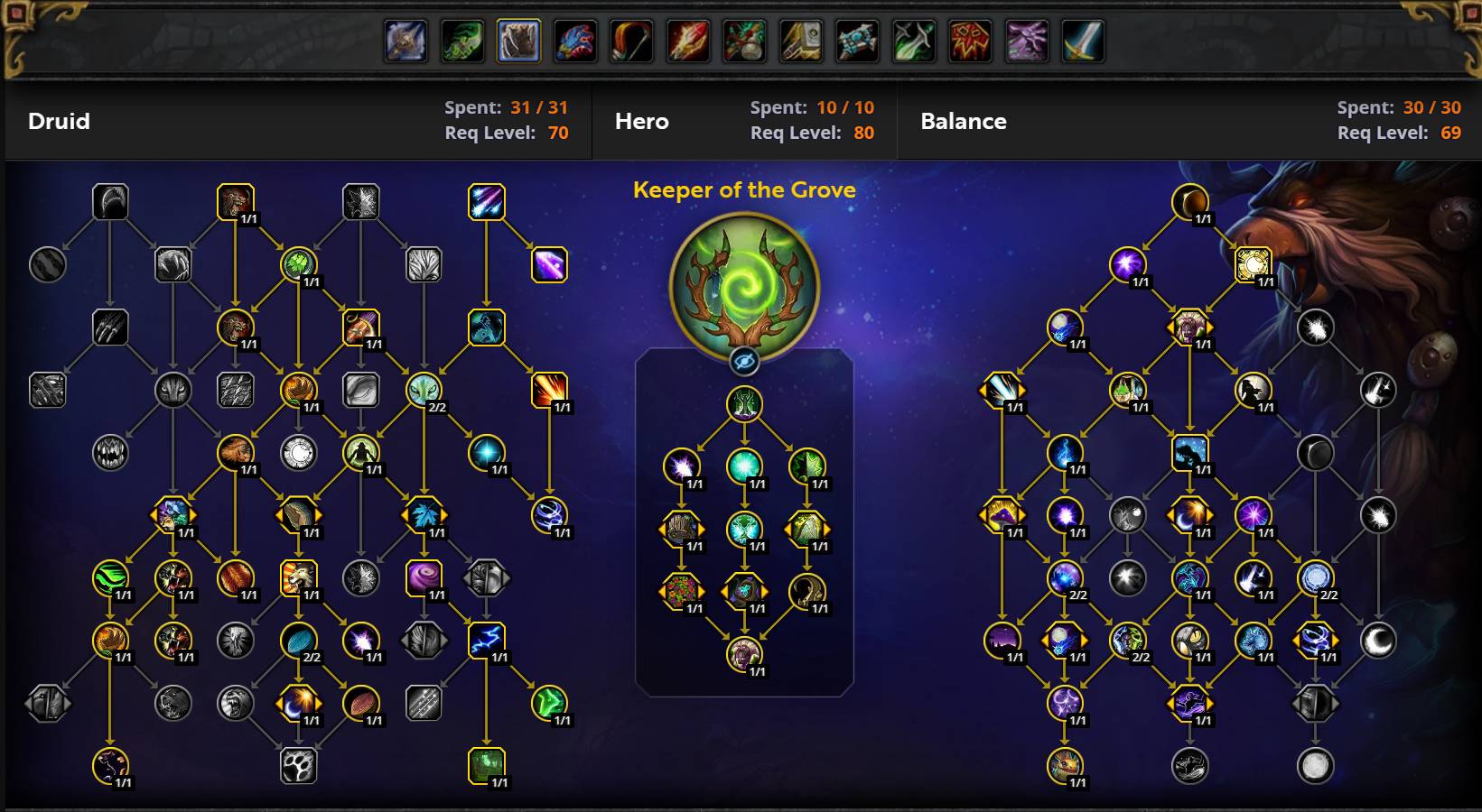 Balance Druid Single-Target Build