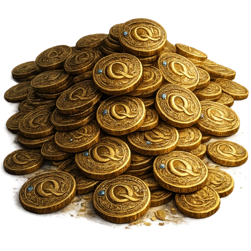 The Quinfall Gold Coins