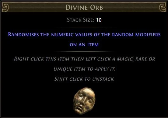 path of exile orbs