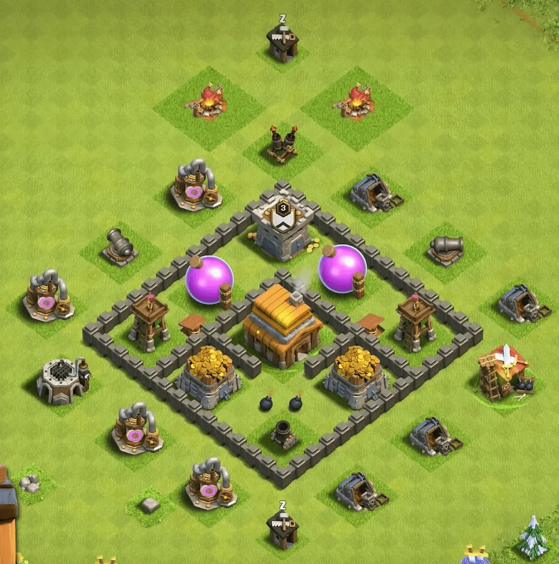 best base of clash of clans
