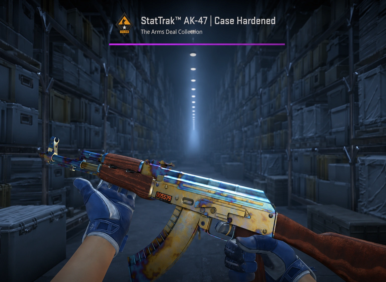 661 ak case hardened