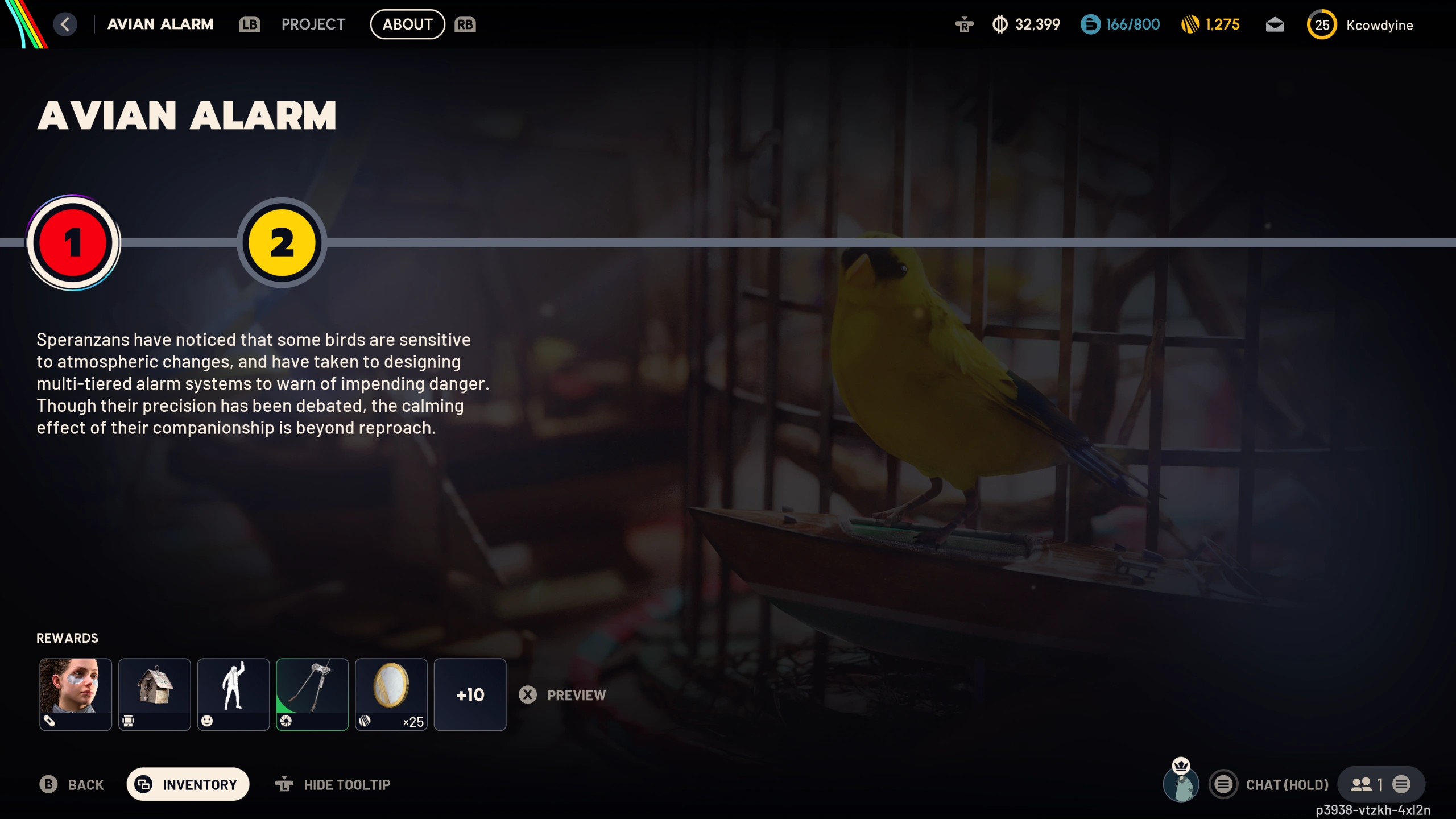 Avian Alarm Project Arc Raiders