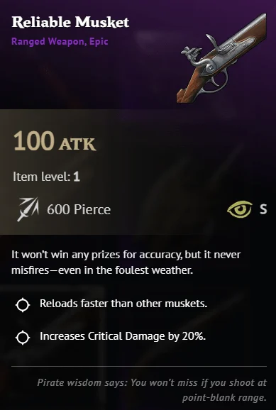 windrose best weapons