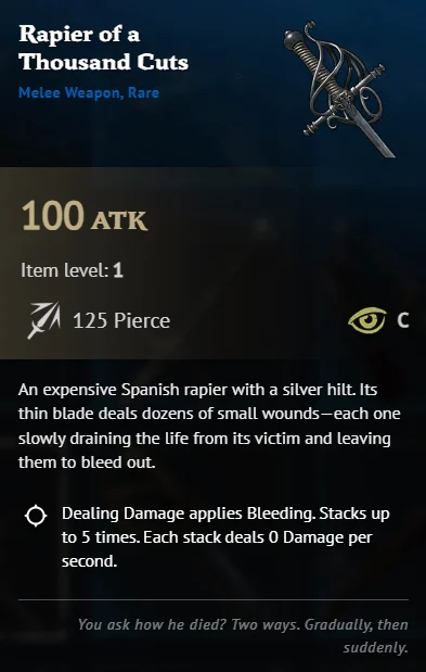 windrose best weapons